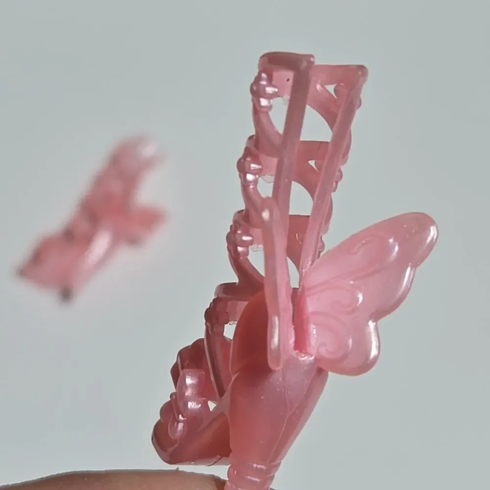 Mattel Barbie‎ Doll Shoes, Dreamtopia Pearl Pink Butterfly Wings High Heels